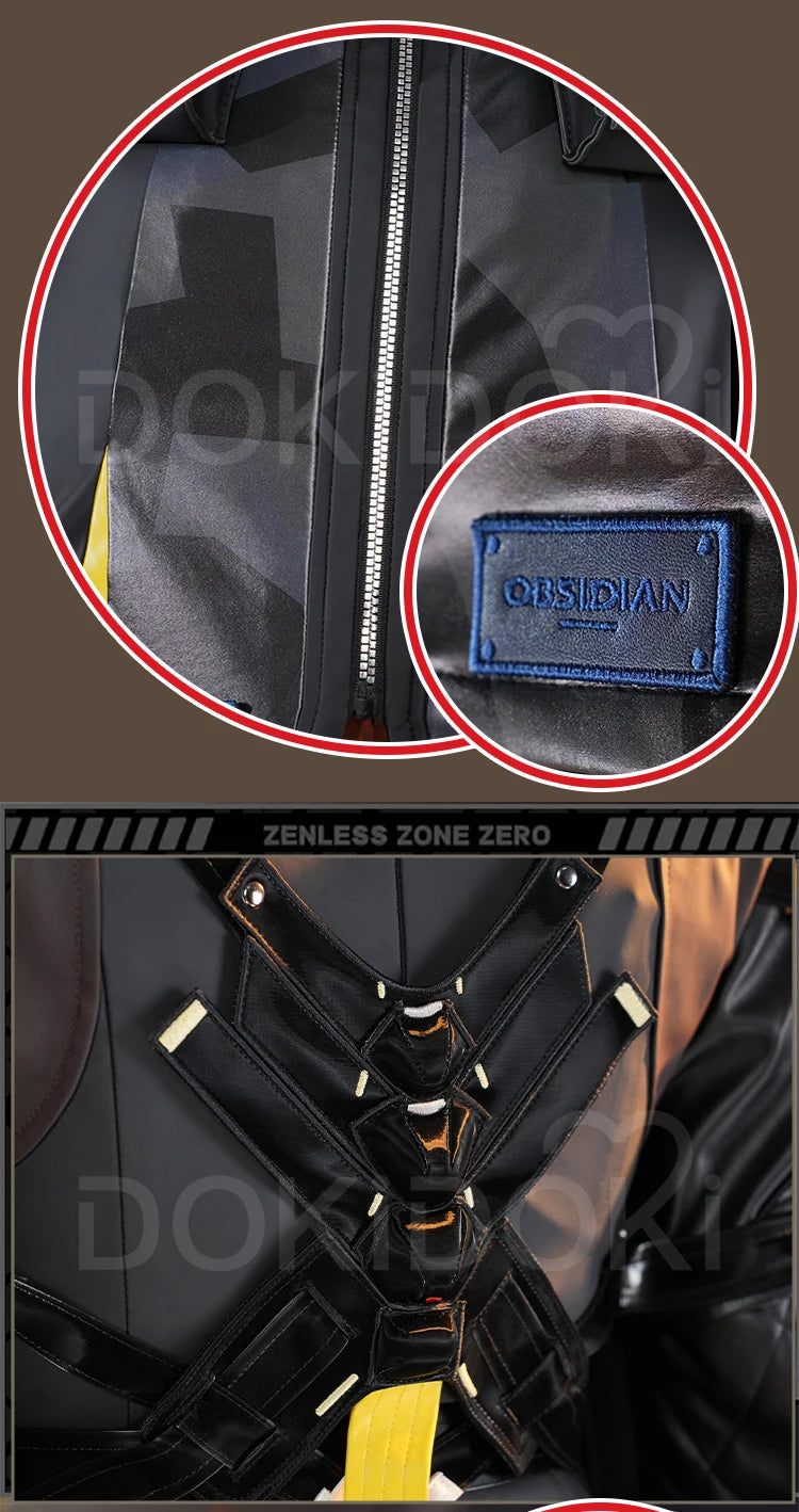 Orphie Cosplay Costume Game Zenless Zone Zero【S-2XL】DokiDoki-R Women Costume ZZZ Orphie Cosplay Suit Tail Halloween Plus Size