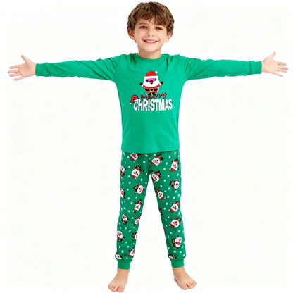 Boys Pajamas Sets 3 to 4 5 6 7 10 12 Years Winter Cotton Long Sleeve Kids Pyjama Toddler Girl Christmas Pijama Children Clothing