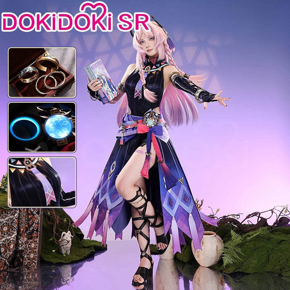 IN STOCK Citlali Cosplay Luminous Costume Game Genshin Impact【S-3XL】DokiDoki-SR Natlan Citlali Wig Plus Size