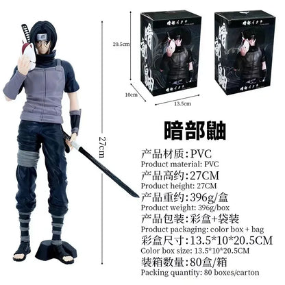Naruto Anime Figure Uchiha Itachi Action Figure PVC Collection Model Doll Ornaments Toys Gifts