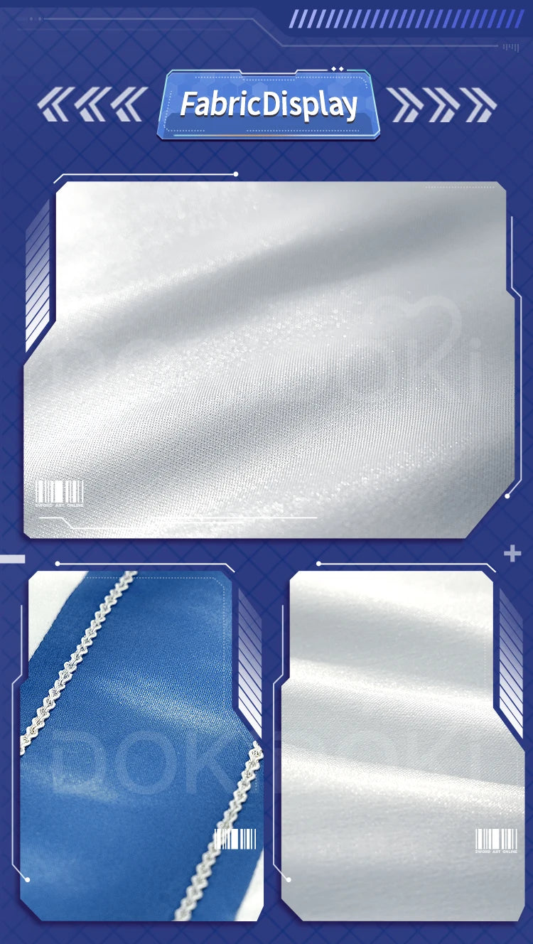 IN STOCK Yuuki Asuna Cosplay Costume Anime Sword Art Online DokiDoki-SR Female Costume Water Elf Asuna Cosplay