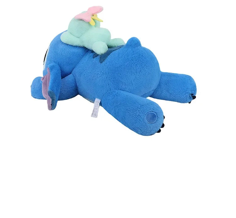 40-100cm Disney Lilo and Stitch Plush Stuffed Toys Cartoon Anime Plushie Lying Stich Doll Soft Pillow Xmas Birthday Gift for Kid