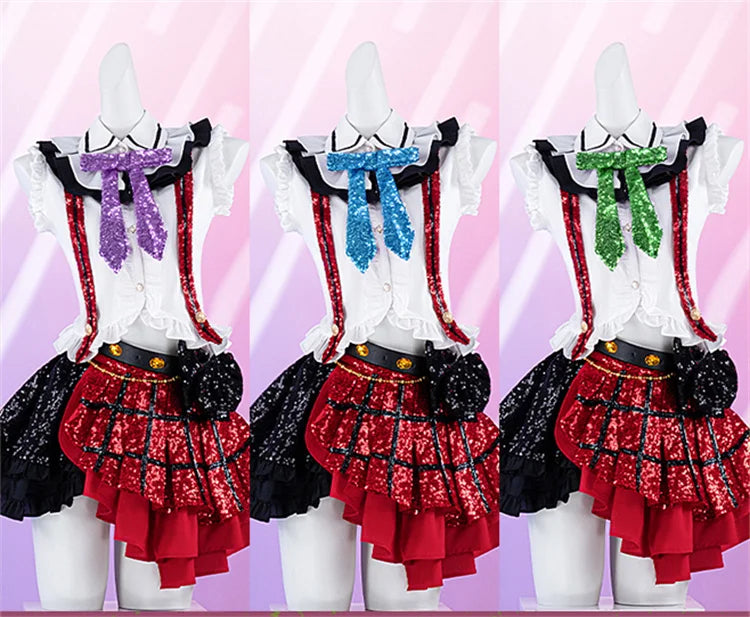 Kotori Minami Honoka Kousaka Hoshizora Rin Cosplay Costume Anime LoveLive! Cosplay DokiDoki-R Kotori Minami Cute Dress Plus Size