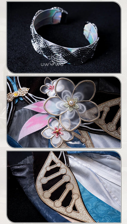 PRE SALE UWOWO Ruan Mei Cosplay Honkai Star Rail Fanart Ruan Mei Ruanmei Qipao Ver. Cosplay Costume Halloween Costume