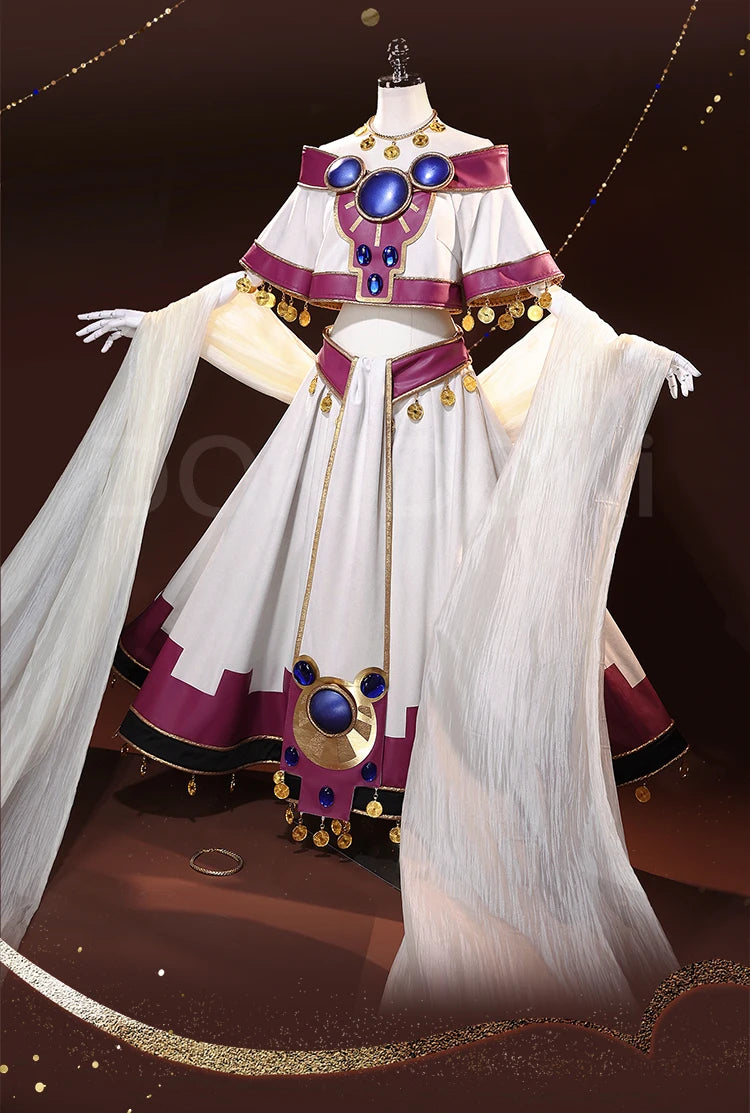 Kinomoto Sakura Cosplay Costume Anime Card Captor Sakura DokiDoki-R Women White Dress Sakura Cosplay Costume Halloween