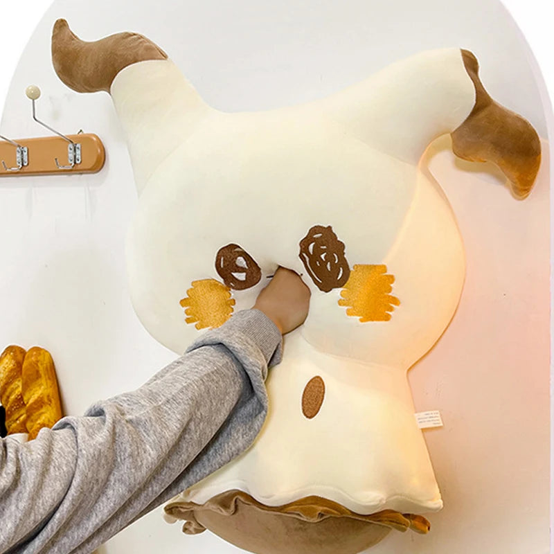 35/95cm Mimikyu Large Pokemon Plush Toys Anime Doll Cartoon Pikachu Pokémon Plushie Kawaii Stuffed Gift for Kids Birthday Xmas