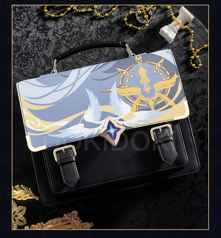 Sunday Elysia Doujin Bag Game Honkai Star Rail DokiDoki Sunday Cosplay Props School Bag HSR Itabag Halloween