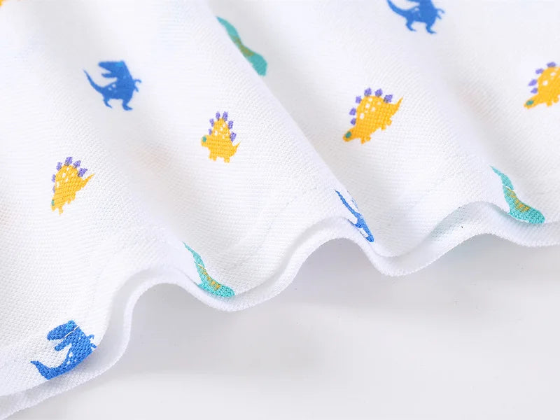 Baby Boy Toddler Polo Shirts for Children's Clothing Boys Clothes Cute Korean Polos Striped White Blue Summer Tops Kids T Shirt