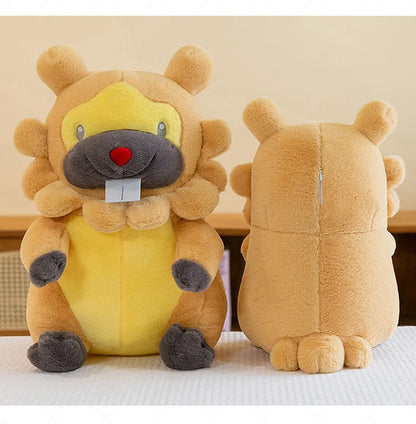 45/55/70CM Big Size Pokemon Bidoof Plush Cartoon Anime Plushies Soft Pillow Doll Kawaii Stuffed Plushie Ornament Gifts for Kids