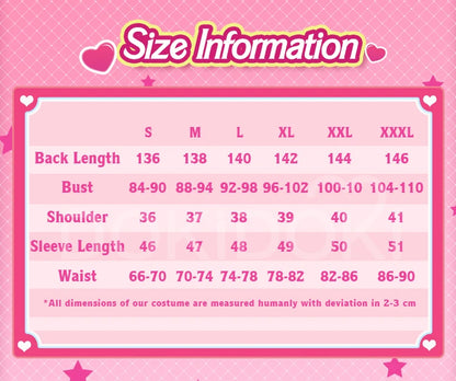 Women Princess Cosplay Dress DokiDoki-SR Women Girl Jewelry Princess Pink Dress Costume Christmas Cosplay