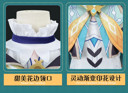 Honkai Star Rail Firefly Cosplay Costume Set Polyester