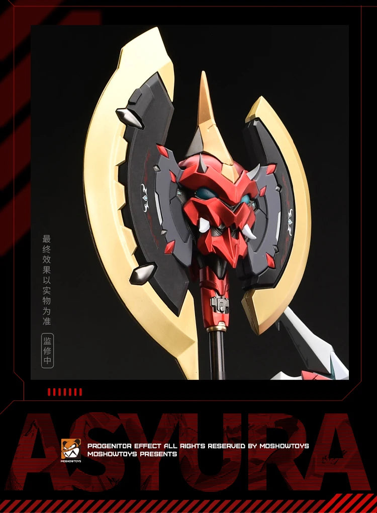 1/72 Asyura MSX002 Noble X Class Pre-Installed Skeleton Action Figure Mecha Warrior Collectible Assembly Model Toy Surprise Gift