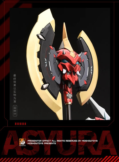 1/72 Asyura MSX002 Noble X Class Pre-Installed Skeleton Action Figure Mecha Warrior Collectible Assembly Model Toy Surprise Gift