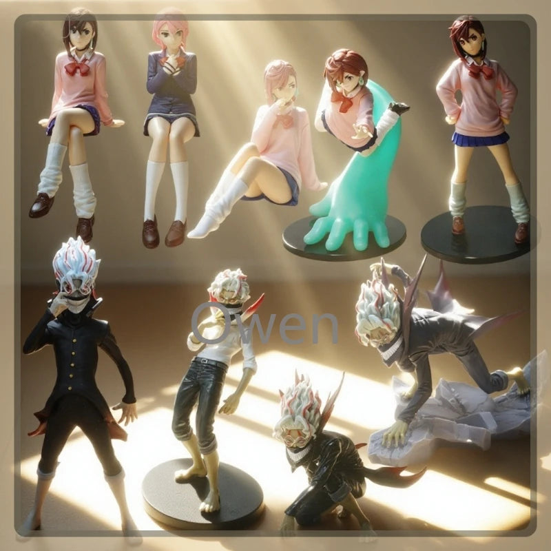 8-24cm Takakura Ken Figurine Anime Dan Da Dan Ayase Momo Action Figures Shiratori Aira PVC Model Collection Ornament Toys Gifts