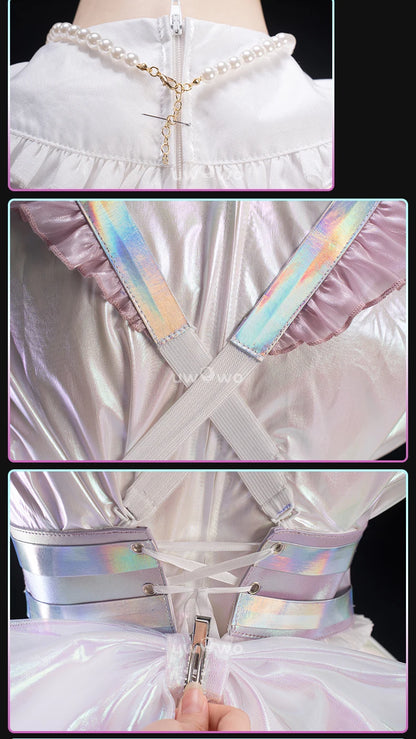 IN STOCK UWOWO KAngell Cosplay Game Needyy Streamerr Overloadd KAngell  Magical Girl Fanart Cosplay Costume Halloween Costume