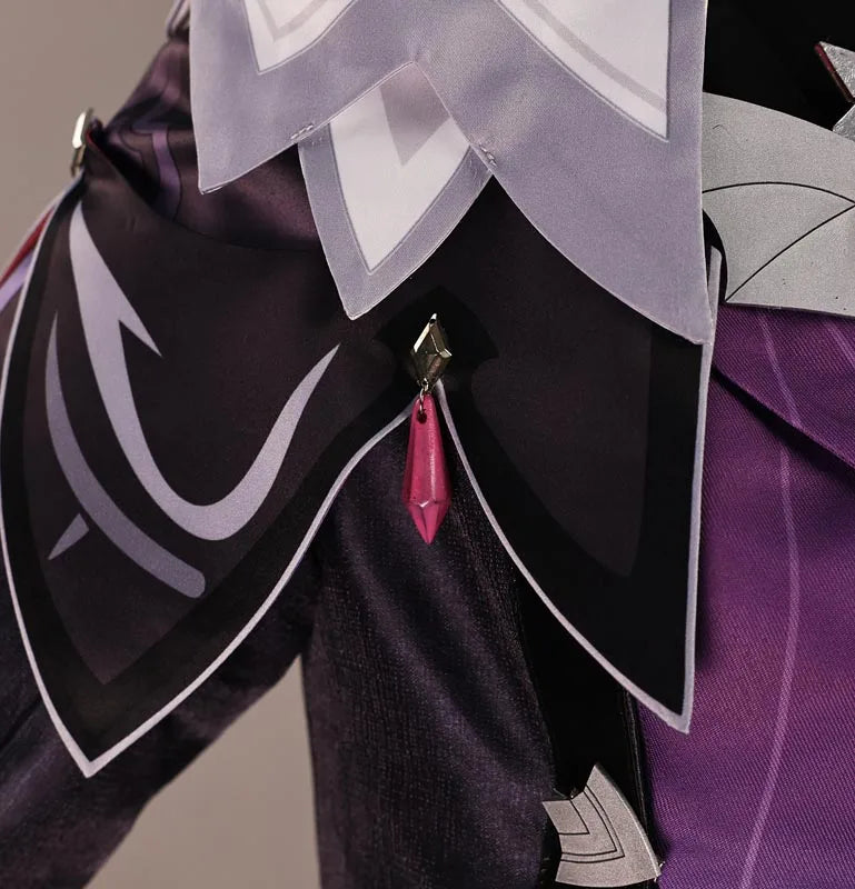 Genshin Impact Durin Cosplay Costume Wig Uniform Headwear Game Role Play Outfit Halloween Christmas Party for Women Men Girls