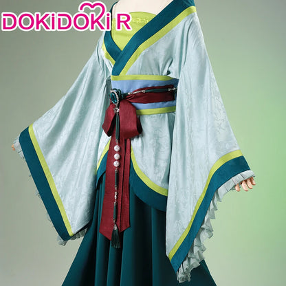 Maomao Cosplay Costume Anime The Apothecary Diaries DokiDoki-R Women Green Dress Mao Mao Xidu Banquets Cosplay Halloween