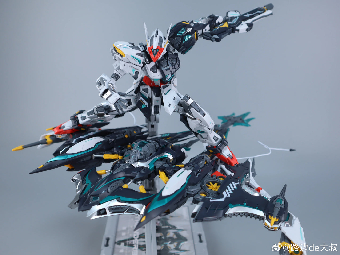 MG 1/100 Original IN ERA + MG THUNDERBOLT Mobulidae Ver Special Color RMD Assembly Model Kit Action Figures Plasitc Model Toy