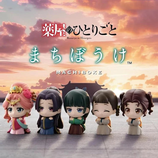 1/5PCS 9cm Kusuriya no Hitorigoto Anime Figure Q Version Maomao Action Figure Kawaii Jinshi Figurine PVC Collection Model Toys