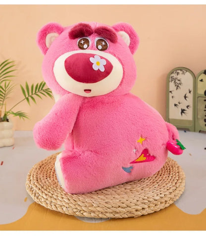 30/40/50cm Big Size Disney Lotso Kawaii Anime Plush Stuffed Doll Room Decor Cartoon Plushies Children's Pillow Holiday Gifts