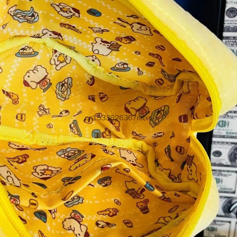 Large Capacity Storage Bags Plush Bag Kuromi My Melody Cinnamoroll BADBADTZ-MARU Cosmetic Bag High Quality Pencil Case Gift Girl