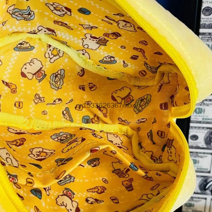 Large Capacity Storage Bags Plush Bag Kuromi My Melody Cinnamoroll BADBADTZ-MARU Cosmetic Bag High Quality Pencil Case Gift Girl