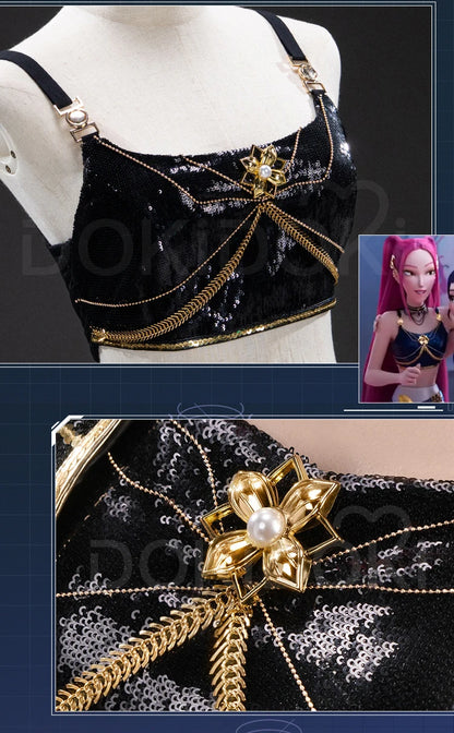 【Last Batch】IN STOCK Rumii Miraa Zoeyy Cosplay Costume【S-3XL】DokiDoki-SR Women Golden Costume Rumii Cosplay Suit Plus Size