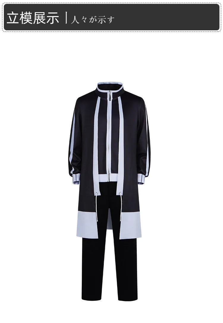 Shiki Ichinose Cosplay Costume Rasetsu Uniform Anime Tougen Anki Jin Kougasaki Coat Rasetsu Academy Halloween for Women Men Cos