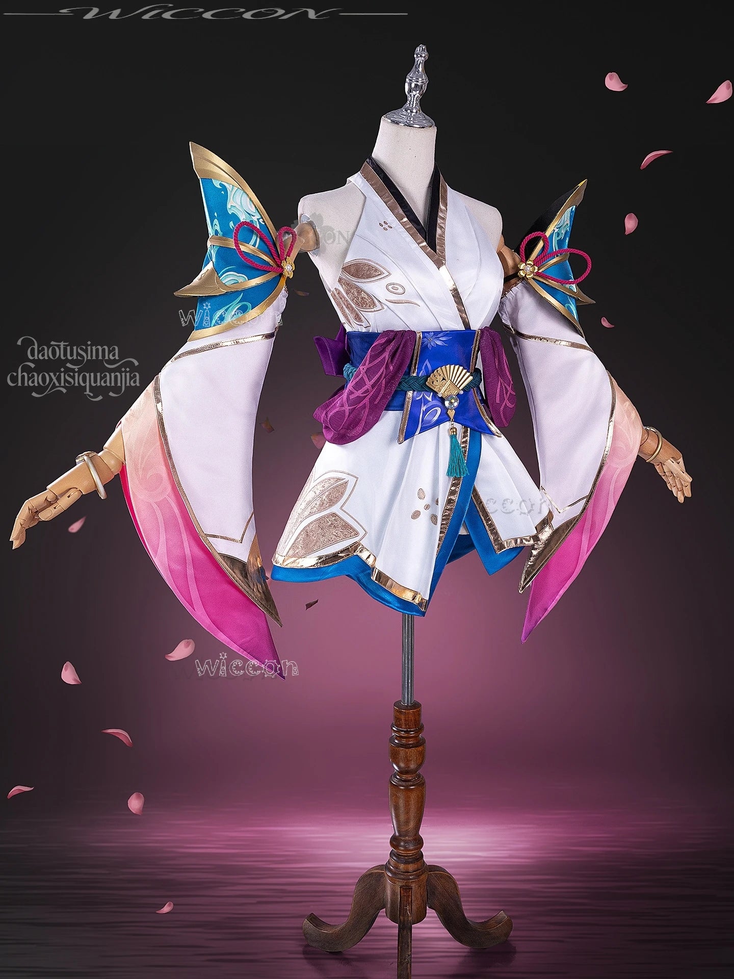 Leagguuee Anime Spirit Blossom Luuxx Costume Polyester Set