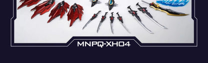 MOTOR NUCLEAR MNPQ-XH04 SD Series Q-Version Pre-Assembled Alloy Skeleton Action Figure Collectible Assembly Model Toy Boy Gifts