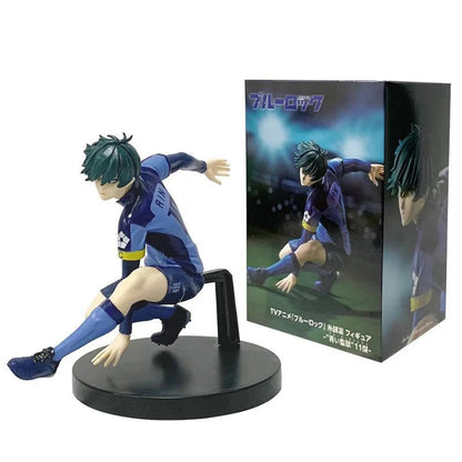 14cm Blue Lock Anime Figure Full Dress Nagi Seishirou Handsome Mikage Reo Action Figure Room Decorations Collection Model Toys