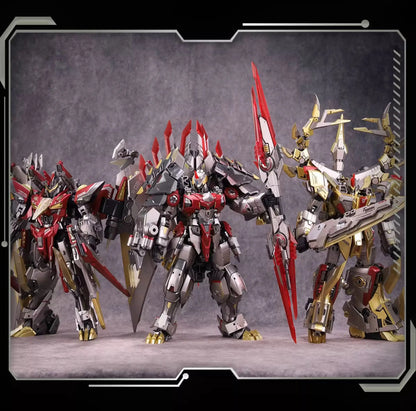 Breakhorn TA-LYL03 Legendary Class Alloy Frame Metal Skeleton Action Figure Fully Poseable Mecha Warrior Assembly Model Toy Gift