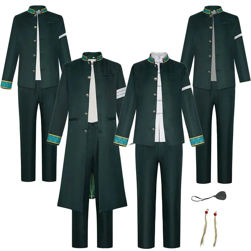 HOMCHEE TRENDS CosCN Hayato Suo School Uniform Set Cotton Polyester