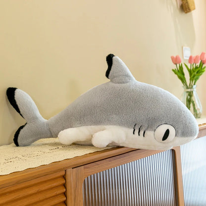 130cm Cute Soft Shark Cat Toys Doll Girl Kids Birthday Christmas Gift Stitch Kawaii Plushies Juguetes Stuffed Animal