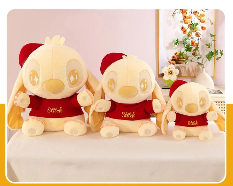 35/60CM Disney Lilo & Stitch Doll Cartoon Plush Toy Cute Anime Soft Stuffed Kawaii Golden Stich Plushie Kids Birthday Gifts