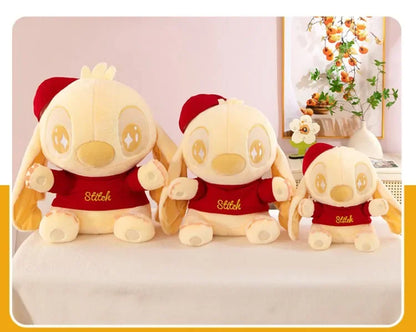35/60CM Disney Lilo & Stitch Doll Cartoon Plush Toy Cute Anime Soft Stuffed Kawaii Golden Stich Plushie Kids Birthday Gifts