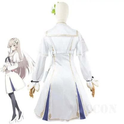 Blue Archive Kirihuji Nagisa Cosplay Costume Set Polyester Asian Size