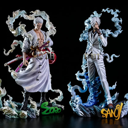 Bandai One Piece Nika Sanji Nika Zoro 28cm PVC Model