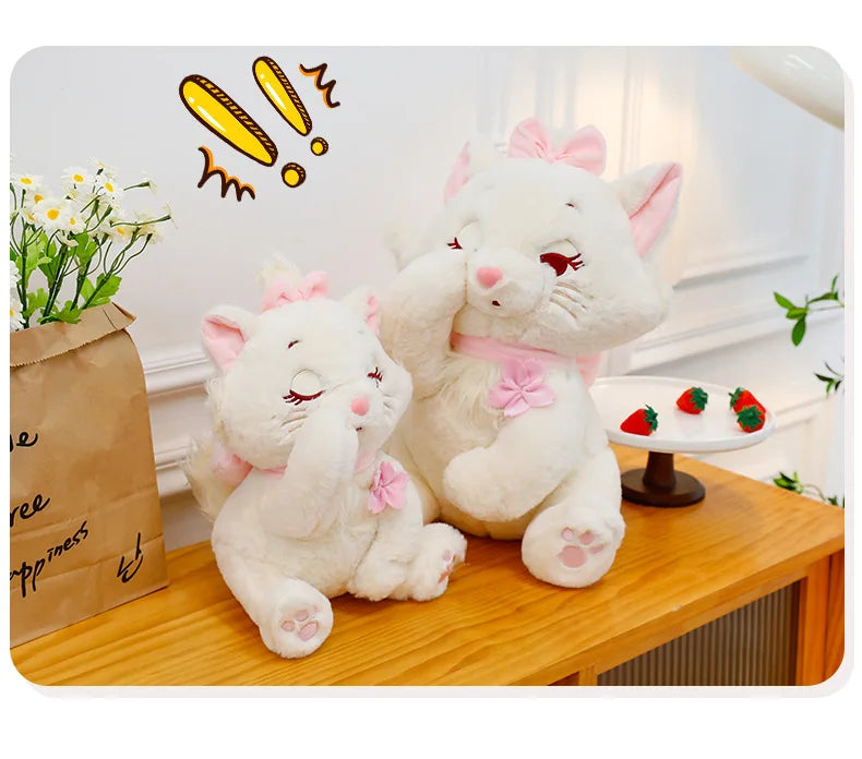 30/40/50cm Big Size The AristoCats Disney Anime Plush Stuffed Doll Kawaii Room Decor Plushies Children's Pillow Holiday Gifts