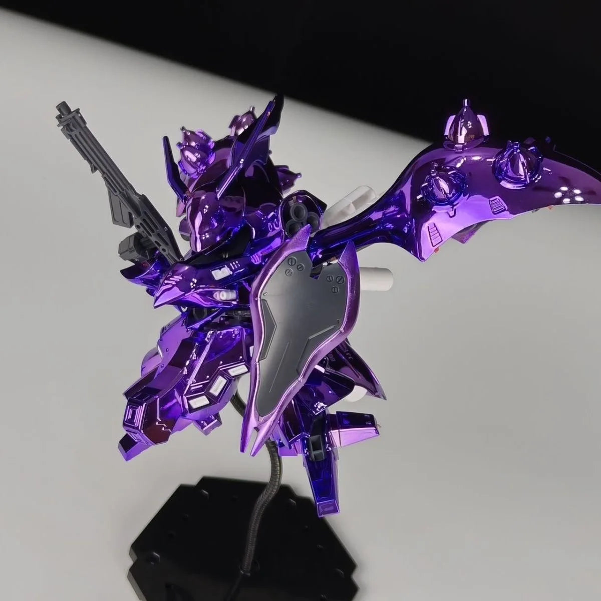 In Stock JMS Model Nightingale MSN-04-2 SDCS Assembly Model Kit Electroplate Silver Color Toys Action Figures Robot Plastic Gift