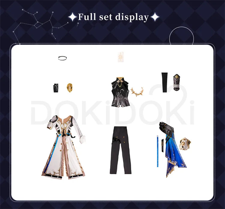 IN STOCK Phainon Cosplay Costume Game Honkai: Star Rail【XS-2XL】DokiDoki-R HSR Men Costume Phainon Halloween Cosplay Plus Size