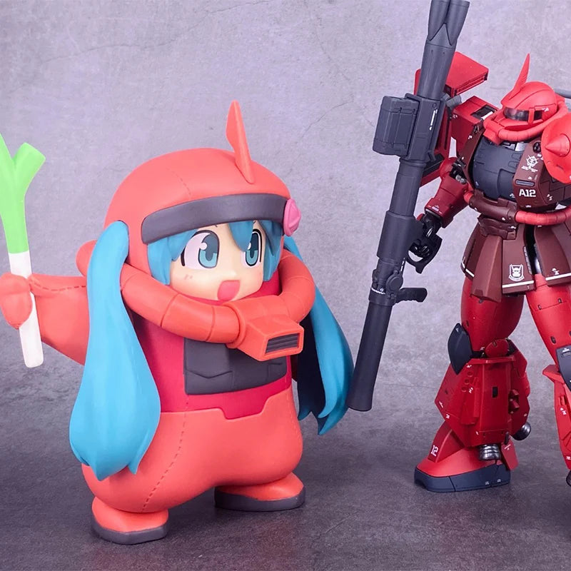 Banpresto Gundam X Hatsune Miku MS-06S Zaku II 15CM PVC Model