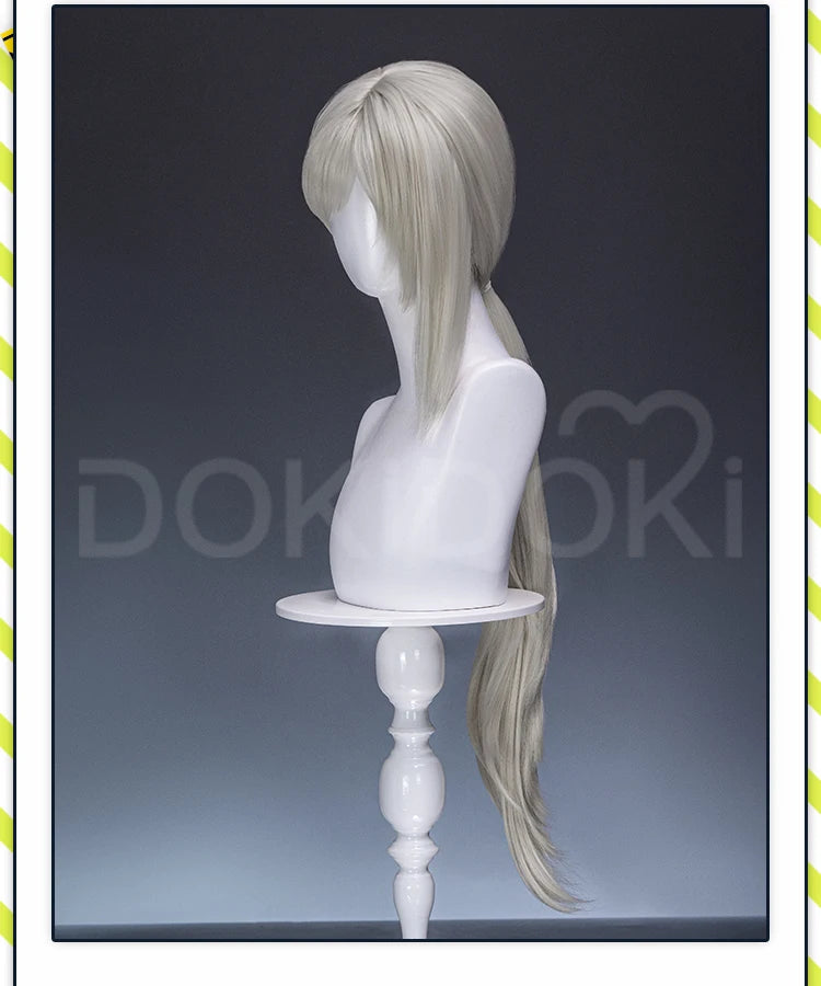 IN STOCK Reclusee Duchesss Revenantt Wig Game Cosplay Wig DokiDoki Women 60cm Long Curly Hair Reclusee Cosplay Free Wig Cap