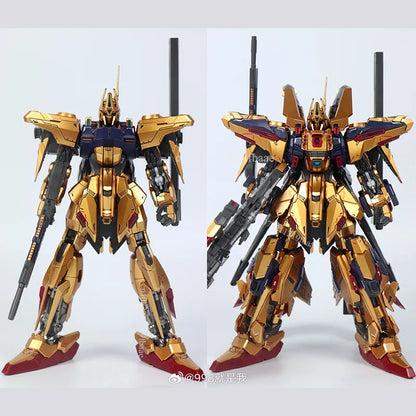 SHENMA Model Hyaku Shiki Kai MG 1/100 Golden Fighter Full Armor FA Assembly Model Kit Action Figures Plastic Model Kits Toy Gift