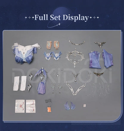 Heroine MC Deepsea Waves Cosplay Costume Game Love and Deepspace DokiDoki-SR Bride of the Sea God Rafayel Cosplay
