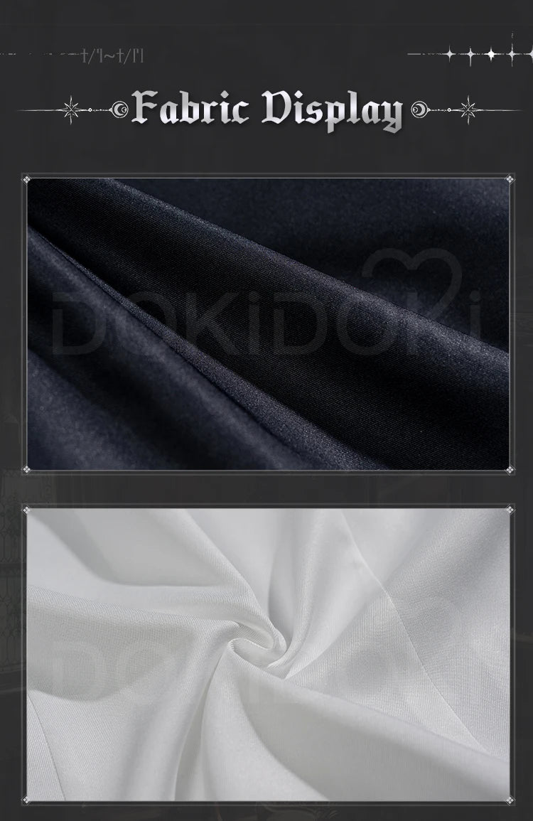 IN STOCK Klein Moretti Cosplay Costume Anime Lord of the Mysteries DokiDoki-SR Men Black Suit Klein Moretti Cosplay Hat