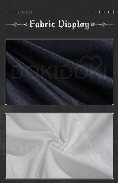 IN STOCK Klein Moretti Cosplay Costume Anime Lord of the Mysteries DokiDoki-SR Men Black Suit Klein Moretti Cosplay Hat