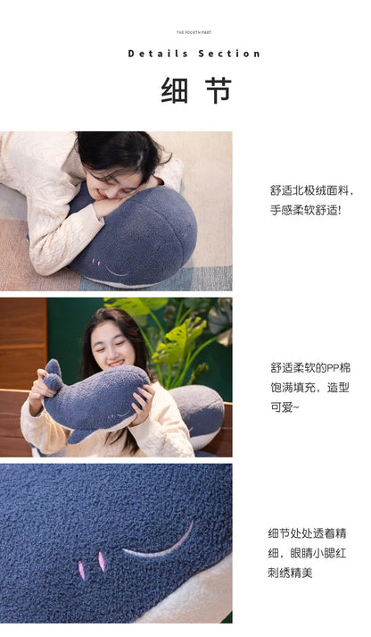 1pc 25CM Cartoon Super Soft Plush Toys Sea Animal Big Blue Whale Soft Toy Stuffed Animal Fish Lovely Children's birthday gifts