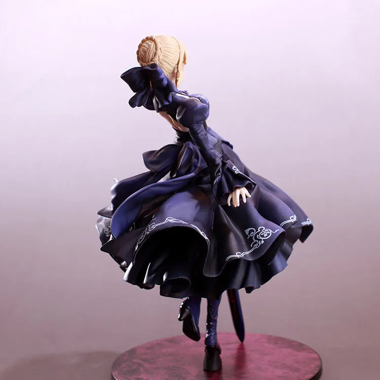 25cm Fate/Stay Night Saber Alter - Pvc Anime Figurine Formal Dress Version Swapable Stylish Room Decoration Desk Ornament Gift