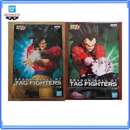 Bandai In Stock Banpresto Original Dragon Ball Gt Tag Fighters Son Goku Vegeta Iv Anime Figures Action Model Boxed Toys Gifts